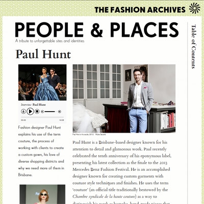 The Fashion Archives